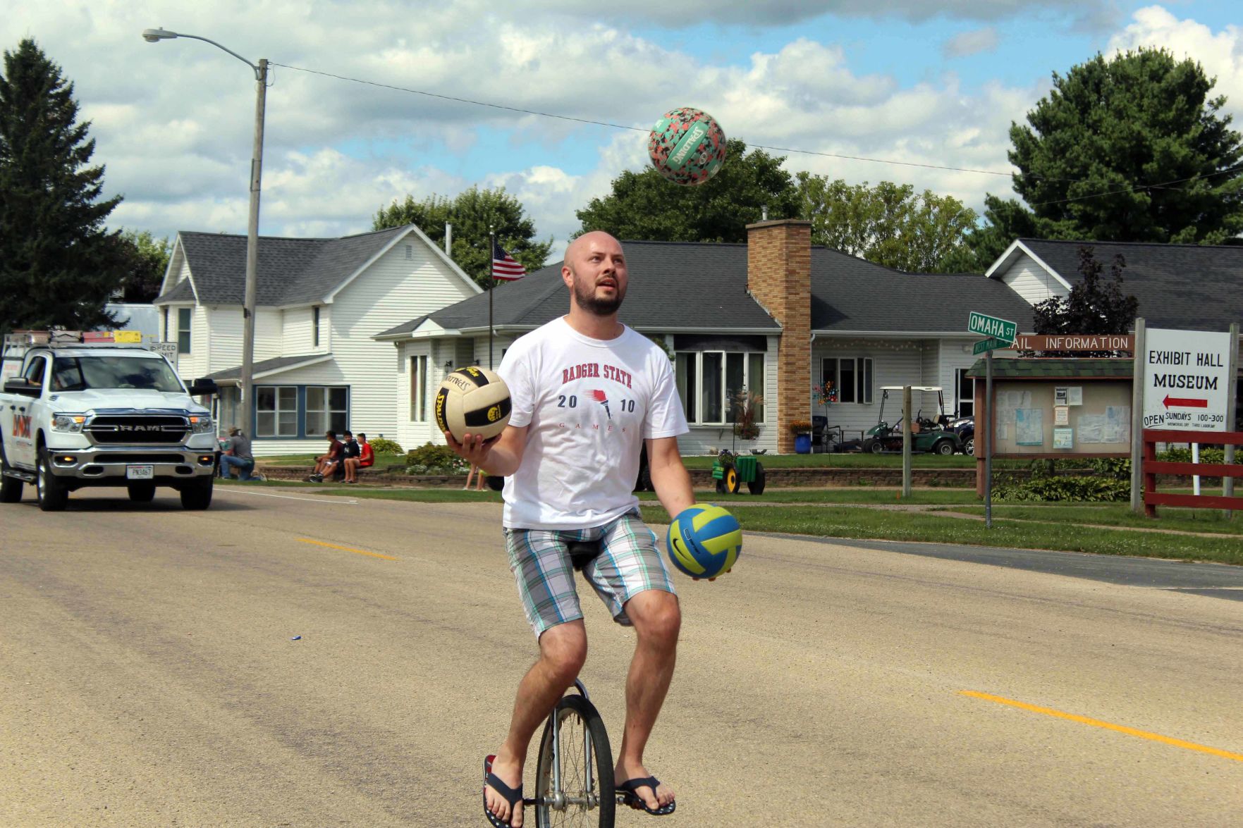 Ryan juggles